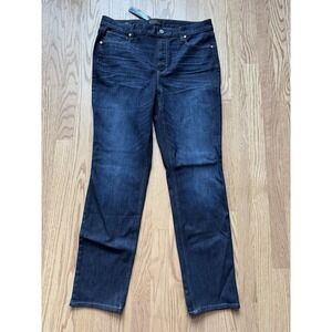 NWT White House Black Market High Rise Sculpt Slim Jeans Women's 14R